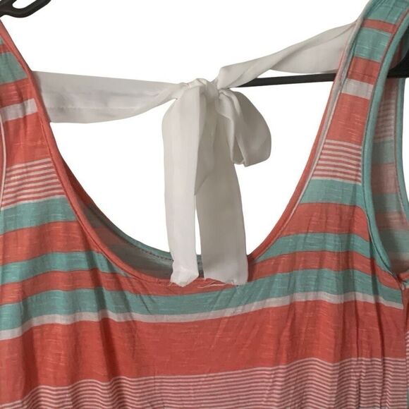Pre Owned Women’s Lavish Maternity Tank Decorative Bow Top Sz Small Casual Style - Picture 5 of 10